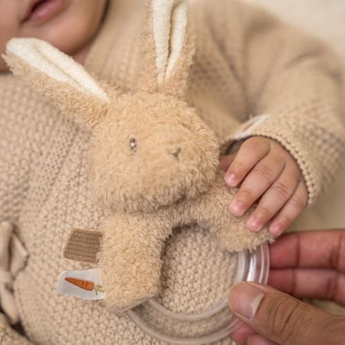 Little Dutch Ringrassel Baby Bunny Hase Kaninchen beige