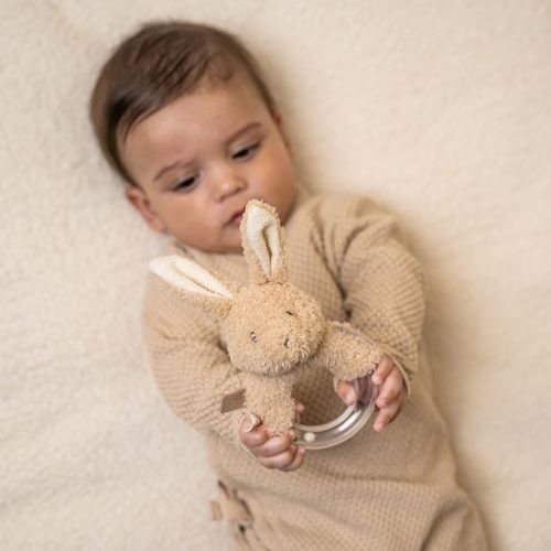 Little Dutch Ringrassel Baby Bunny Hase Kaninchen beige