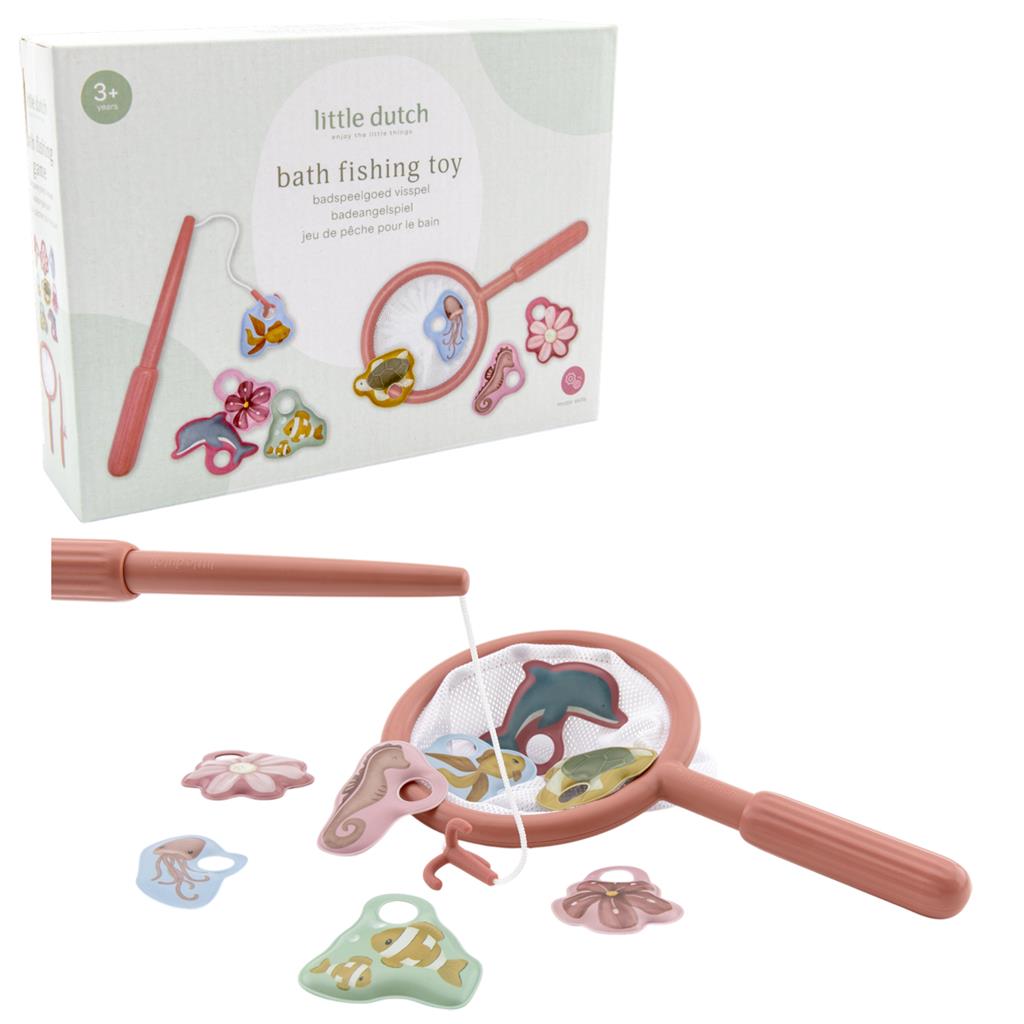 Little Dutch Angelspiel rosa Fischspiel Bad