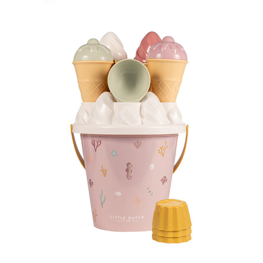Little Dutch rosa Eimer Set Eiscreme Ocean Dreams Pink