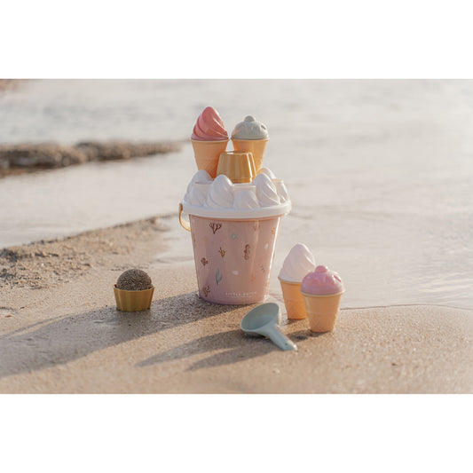 Little Dutch rosa Eimer Set Eiscreme Ocean Dreams Pink