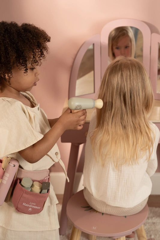 Little Dutch rosa Friseur Set Kinder Holz