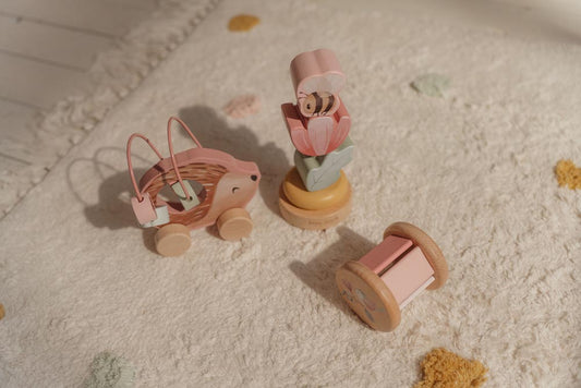 Little Dutch rosa Geschenkset Holz Fairy Garden