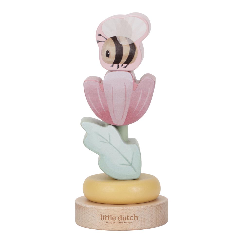 Little Dutch rosa Geschenkset Holz Fairy Garden