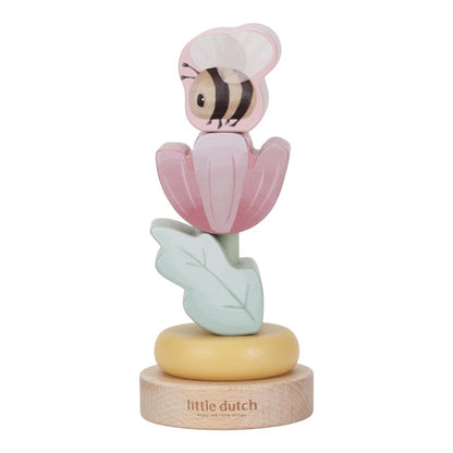 Little Dutch rosa Geschenkset Holz Fairy Garden