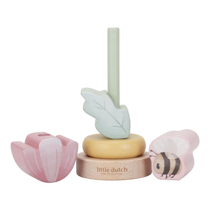 Little Dutch rosa Geschenkset Holz Fairy Garden