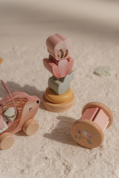 Little Dutch rosa Geschenkset Holz Fairy Garden