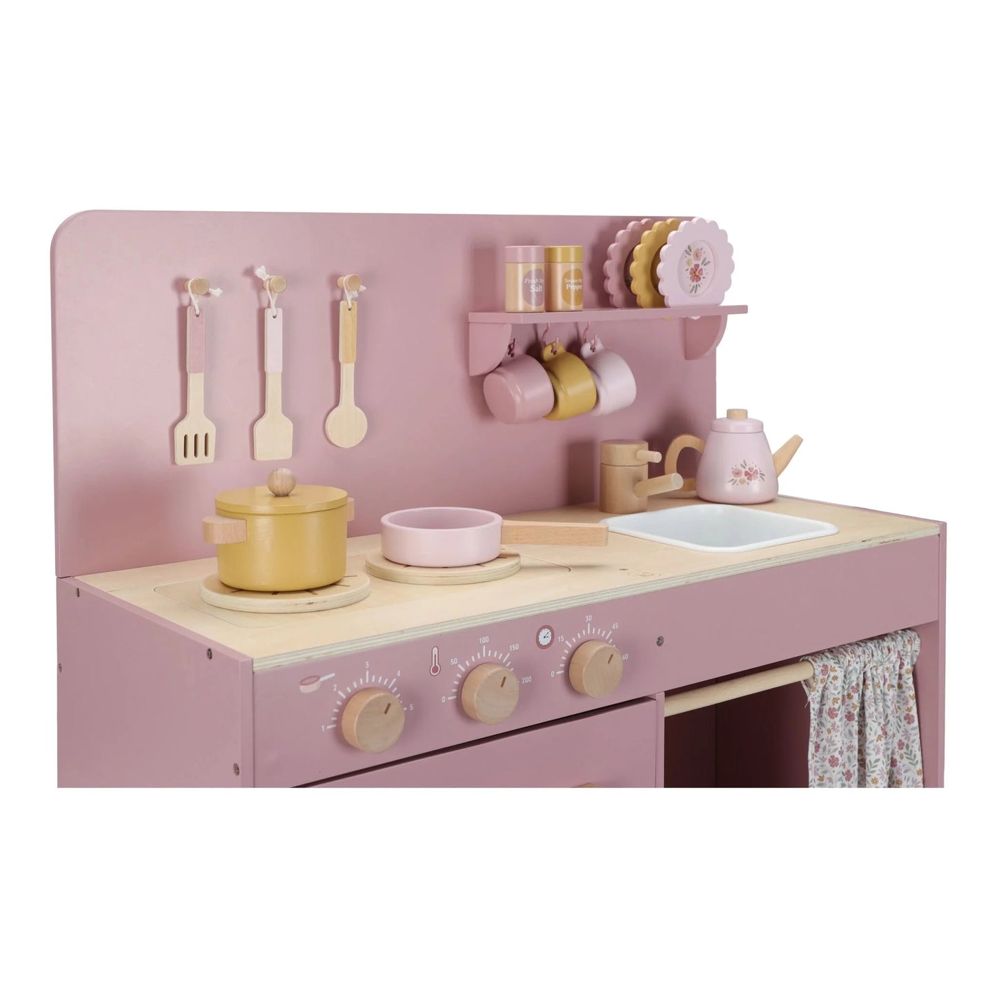 Little Dutch Holzspielküche rosa Essentials