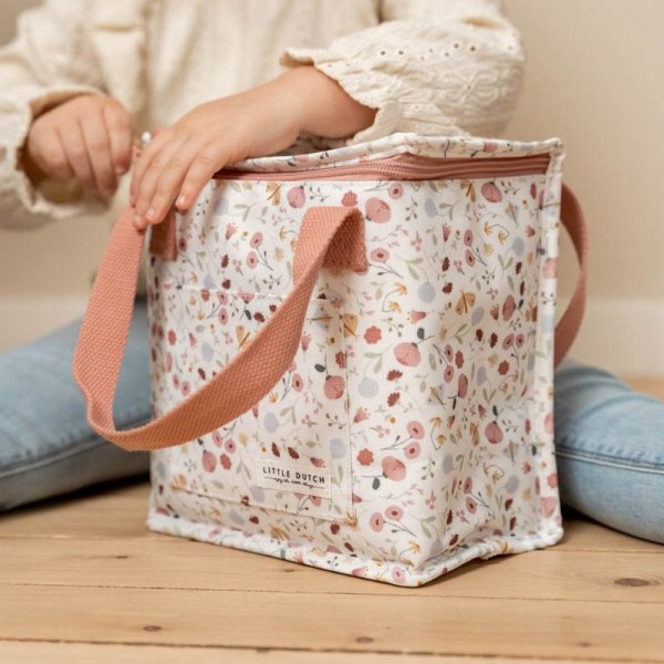 Kühltasche rosa Flowers & Butterflies Little Dutch