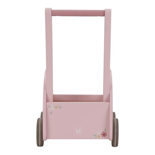 Little Dutch rosa Laufwagen Holz - Schiebwagen pink LD7128