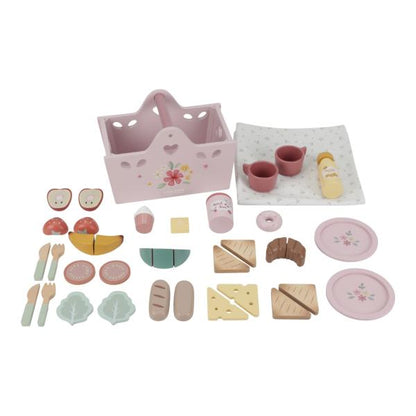 Little Dutch rosa Picknick Korb Spielzeug Set Holz