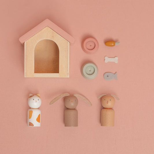 Little Dutch Puppenhaus Haustier Erweiterungsset