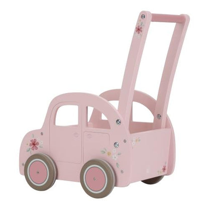 Little Dutch rosa Laufwagen Holz - Schiebwagen pink LD7128