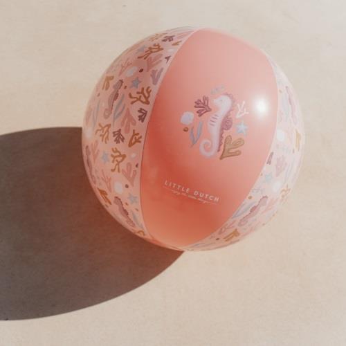 Little Dutch rosa Strandball Ocean Dreams Pink 35 cm