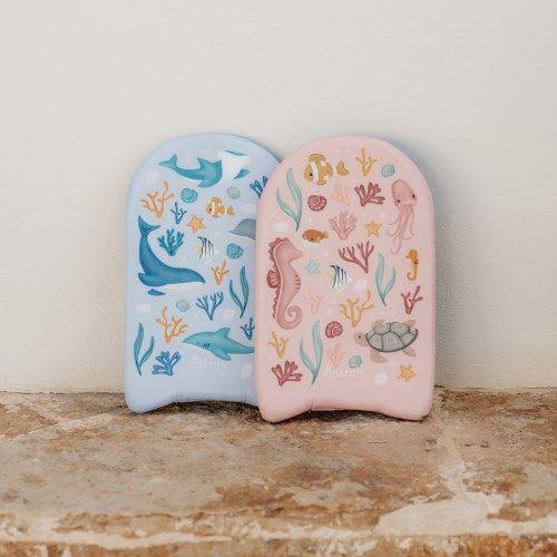 Little Dutch rosa Schwimmbrett - Kickboard Ocean Dreams Pink
