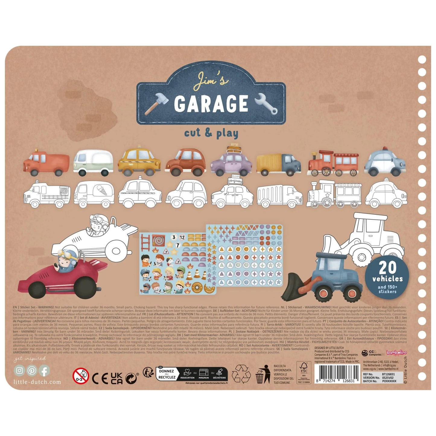 Little Dutch Scrapbook Jim's Garage