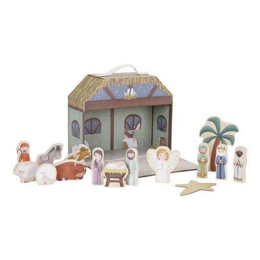 Little Dutch Spielset Weihnachtskrippe FSC Holz limitierte Sonderedition LD4862
