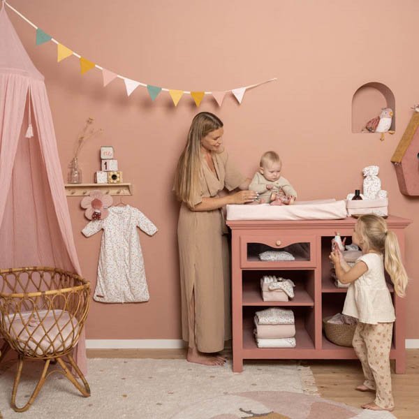 Little Dutch Spieluhr Mond Pure Soft Rosa