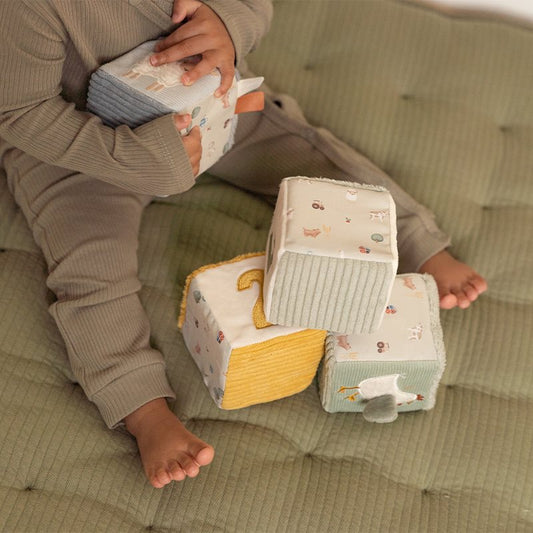 Little Dutch Stoffwürfel Set Little Farm