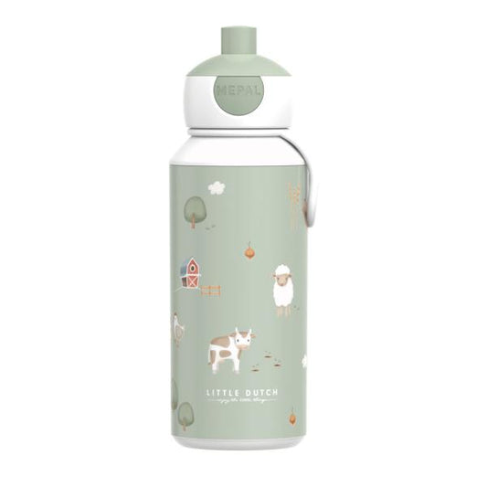 Little Dutch Trinkflasche Pop-up - Little Farm grün Mepal Campus
