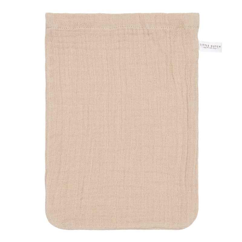 Little Dutch Waschhandschuhe 2er Set Baby Bunny Beige