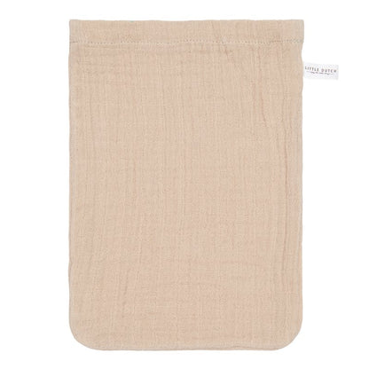 Little Dutch Waschhandschuhe 2er Set Baby Bunny Beige