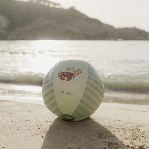Little Dutch Strandball grün Fresh Greens 35 cm
