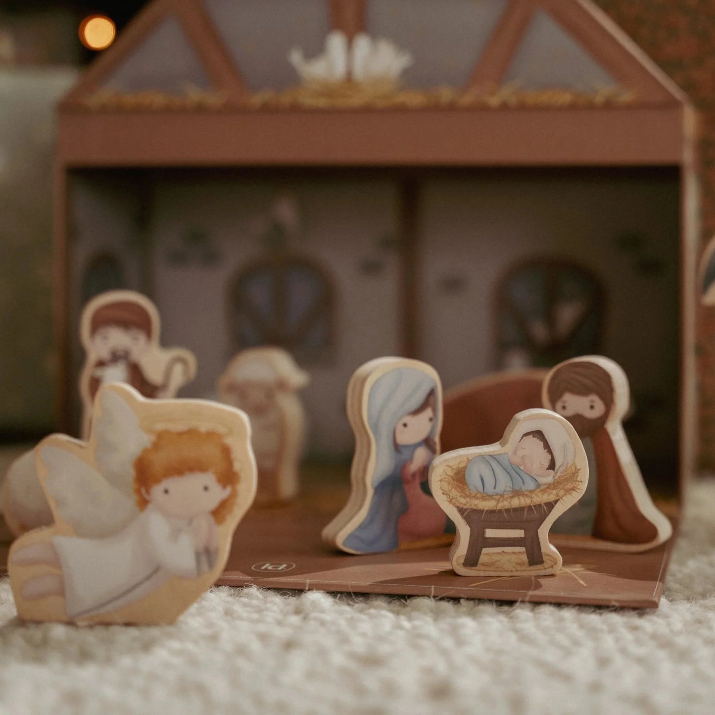 Little Dutch Weihnachtskrippe Spielkoffer