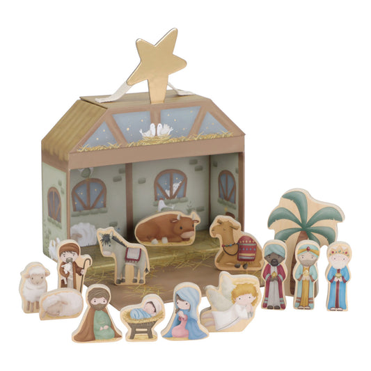 Little Dutch Weihnachtskrippe Spielkoffer