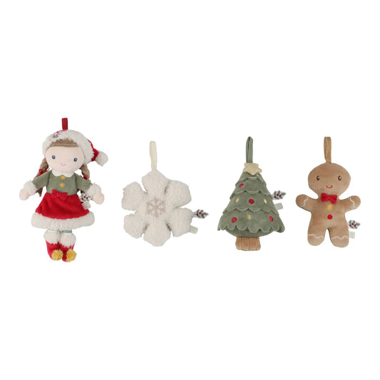 Little Dutch Weihnachtsschmuck Rosa Set Mehrfarbig Weihnachten