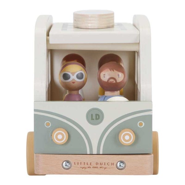 Little Dutch Holz Vintage-Camper FSC LD7098  Surfer Wohnmobil