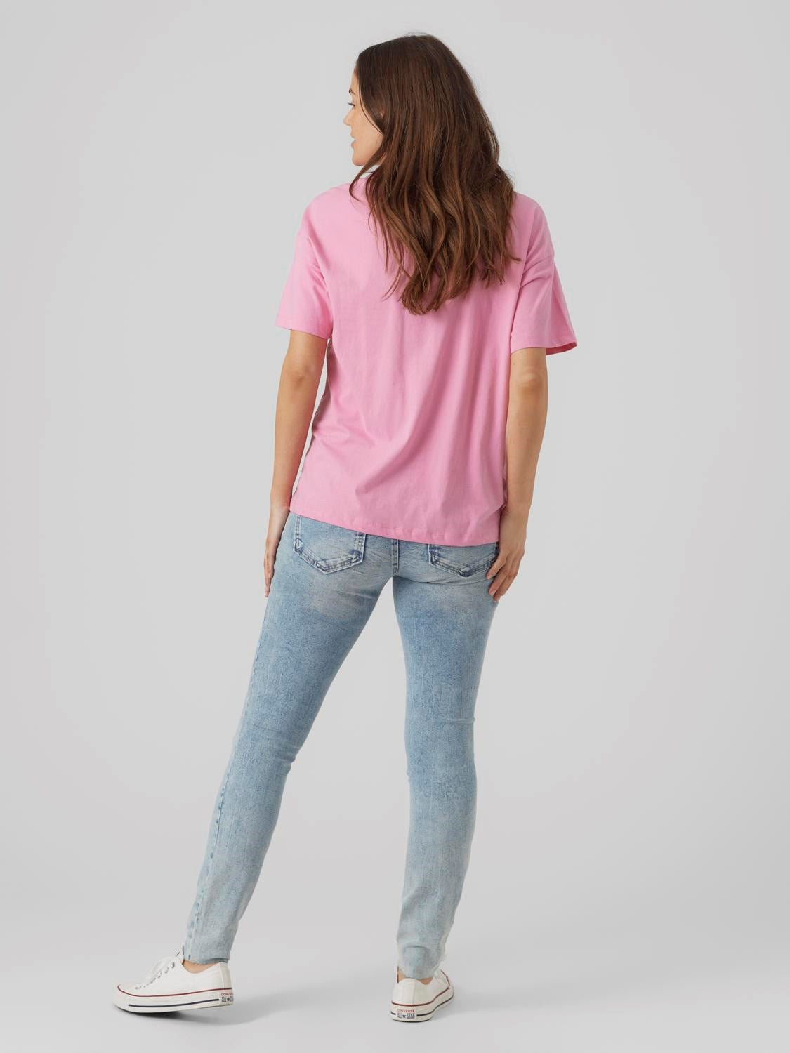 mamalicious T-shirt Mama All Day Everyday Umstands T-Shirt rosa MLFERIDA