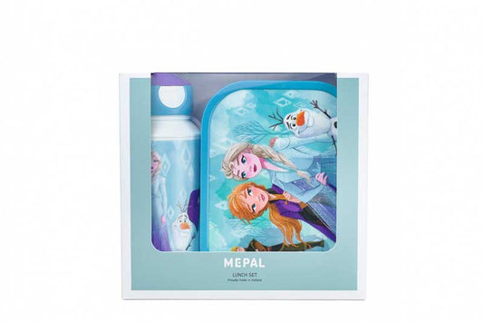 Mepal Pausenset Campus Trinkflasche Pop-up und Brotdose Frozen II
