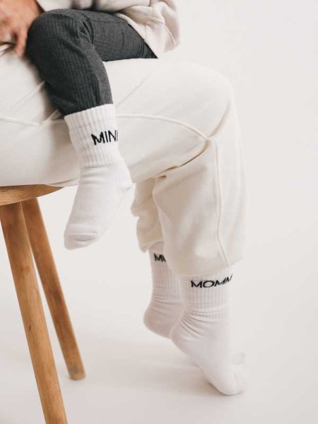 MOMMY Socken weiss famvibes