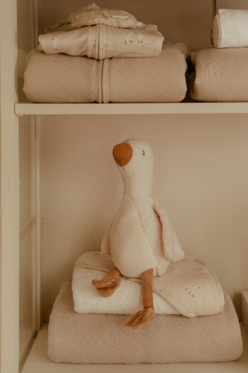 Little Dutch Kuschelgans 25 cm Weiß Little Goose Newborn Naturals