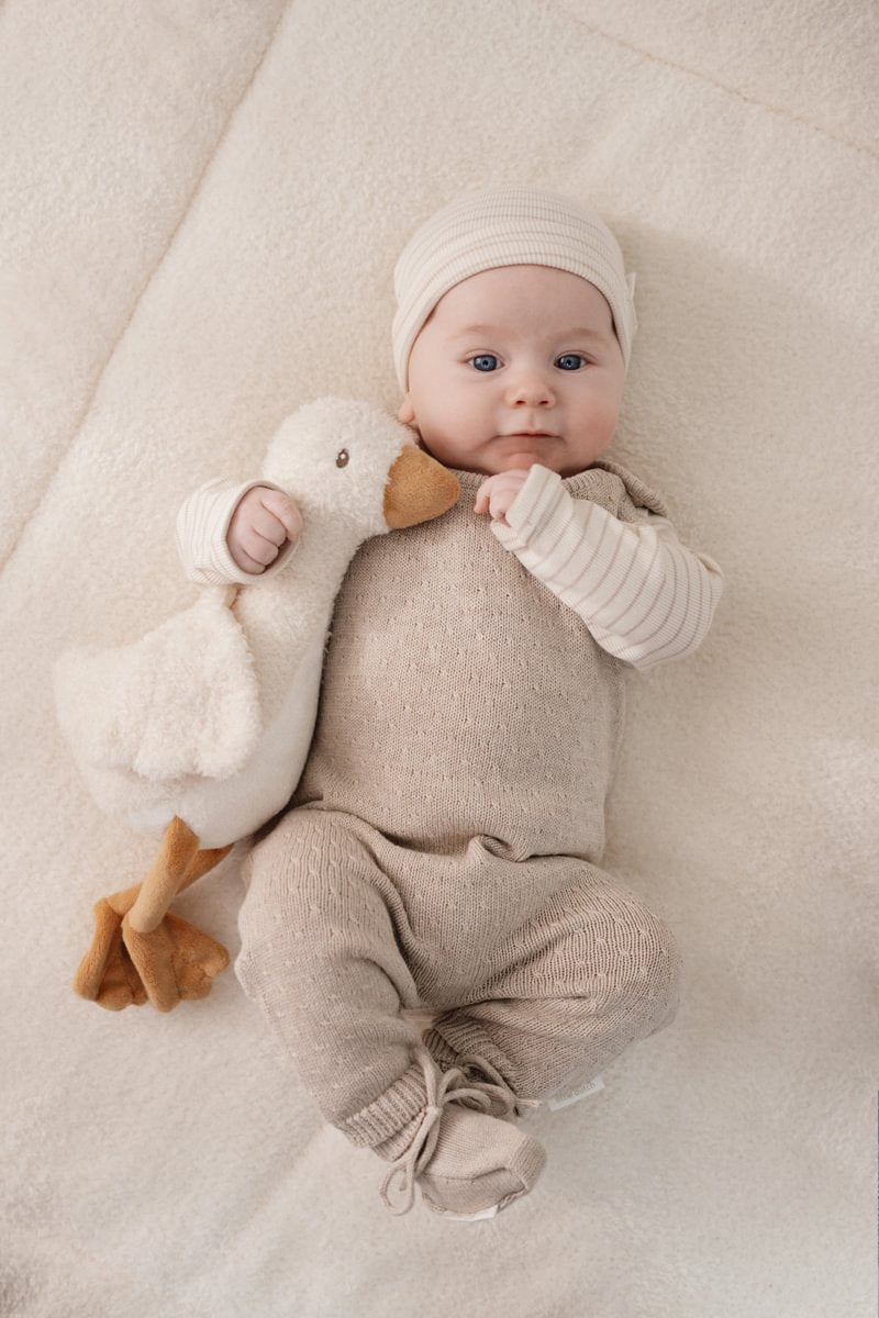Little Dutch Kuschelgans 25 cm Weiß Little Goose Newborn Naturals
