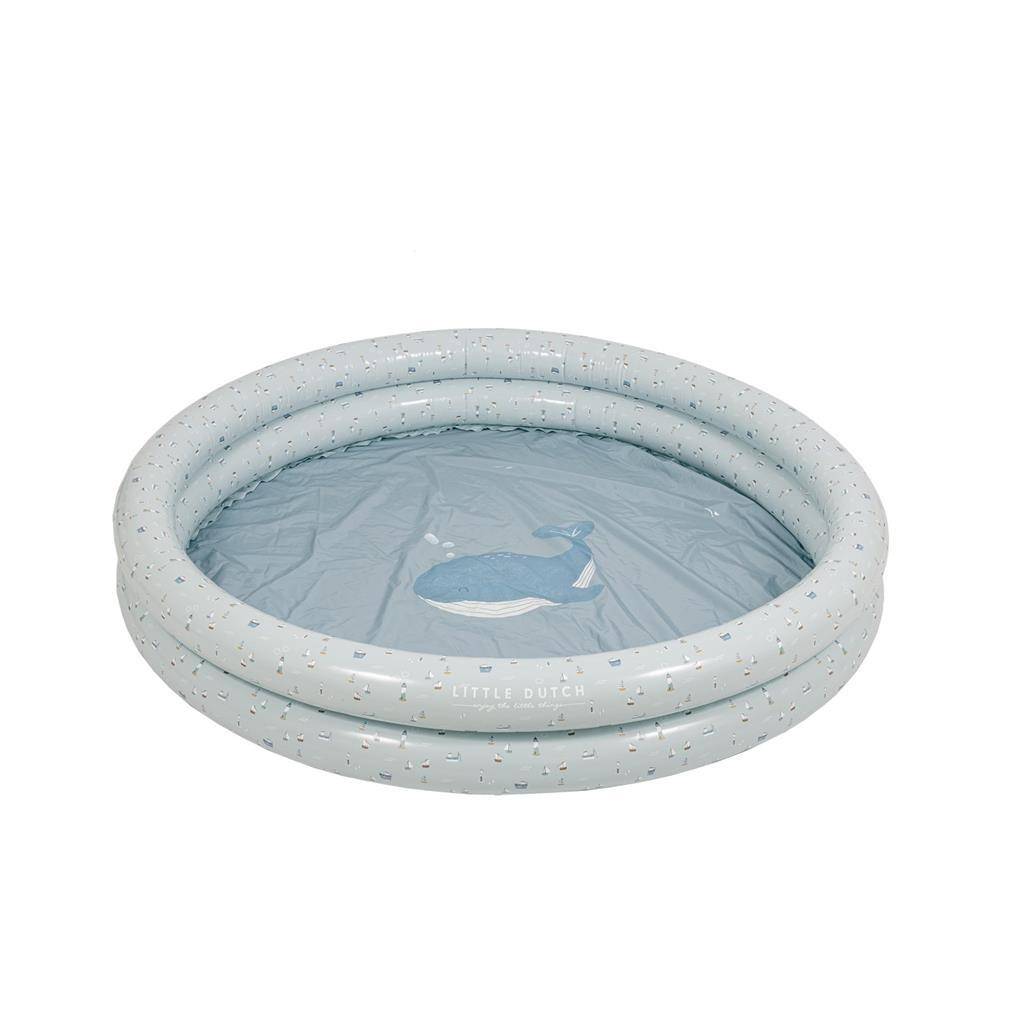 Aufblasbarer Pool Sailors Bay blau 150 cm Little Dutch