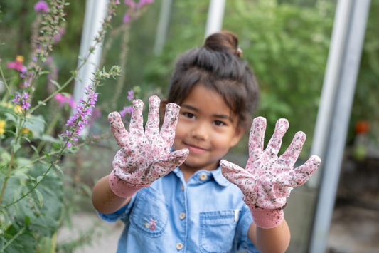 Little Dutch rosa Gartenhandschuhe Pink Fairy Garden