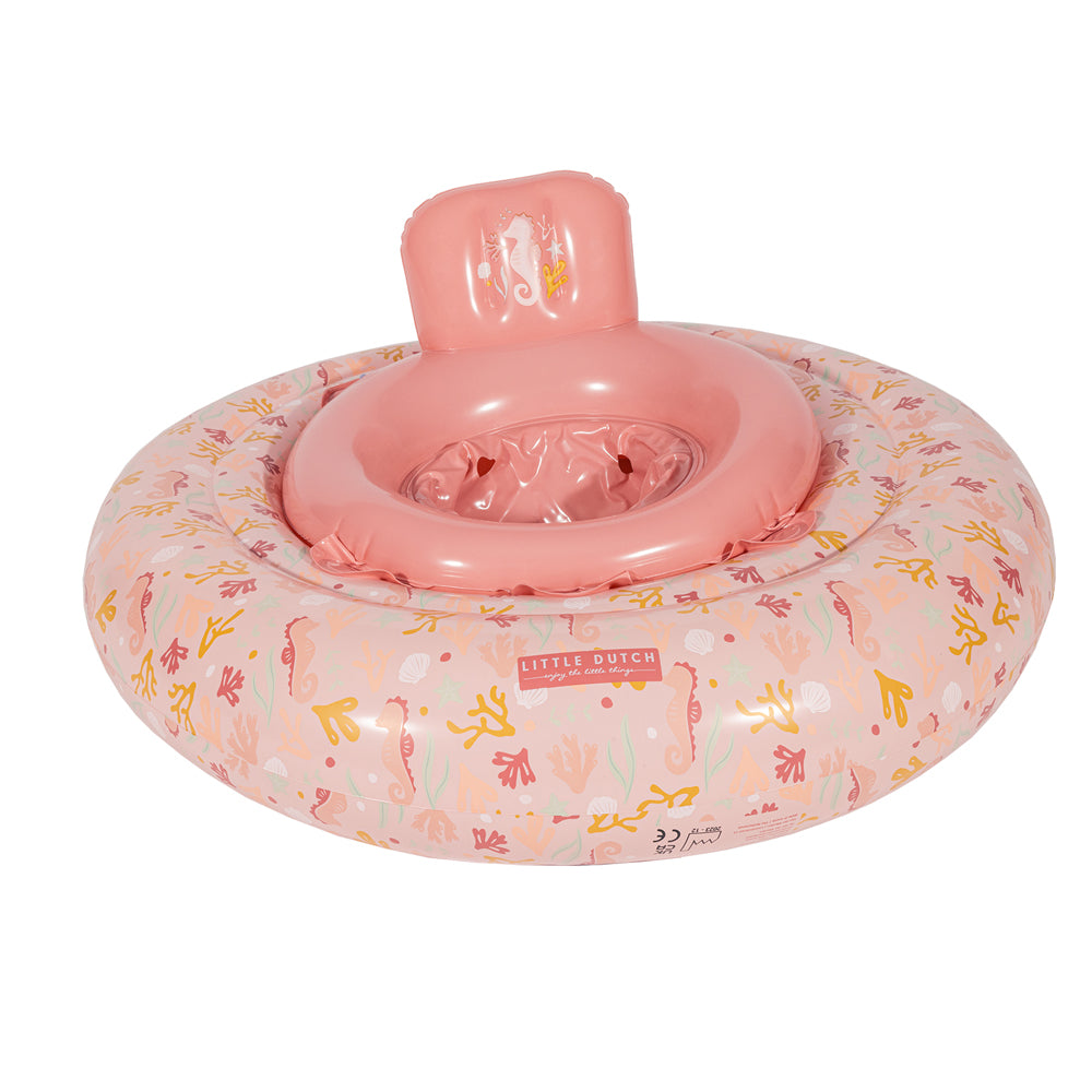 Little Dutch rosa Baby Schwimmring Ocean Dreams Pink