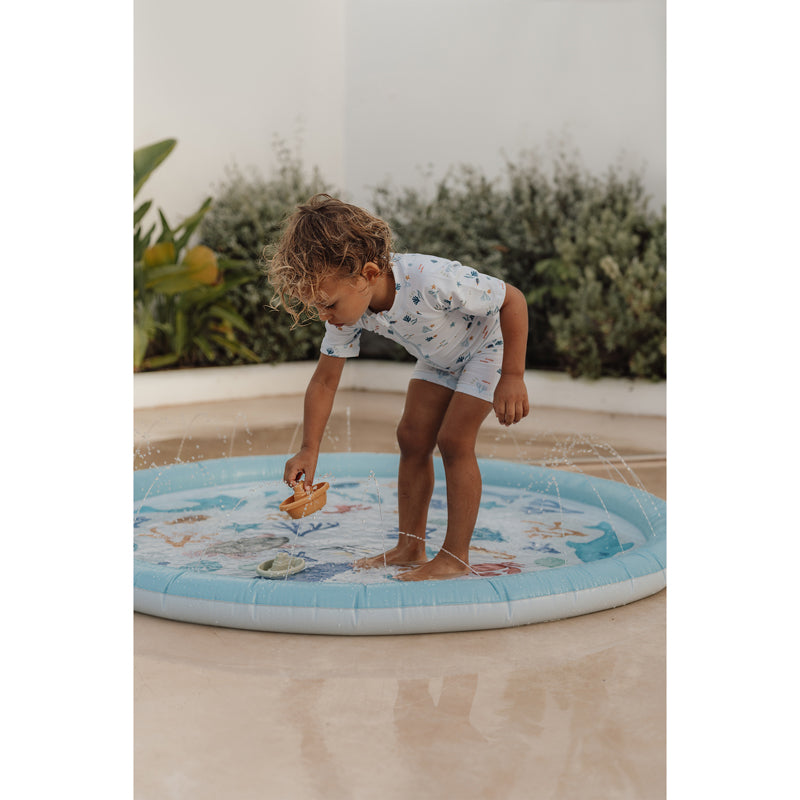 Little Dutch Sprinklermatte Ocean Dreams Blau 150 cm