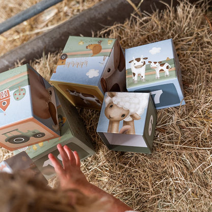 Little Dutch Stapelblöcke olive Little Farm LD7139