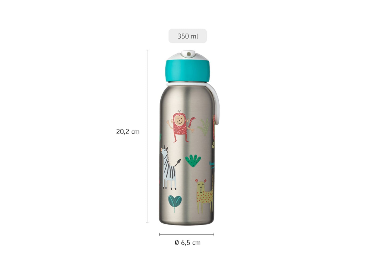 Mepal Thermoflasche Flip-up Campus 350 ml blau