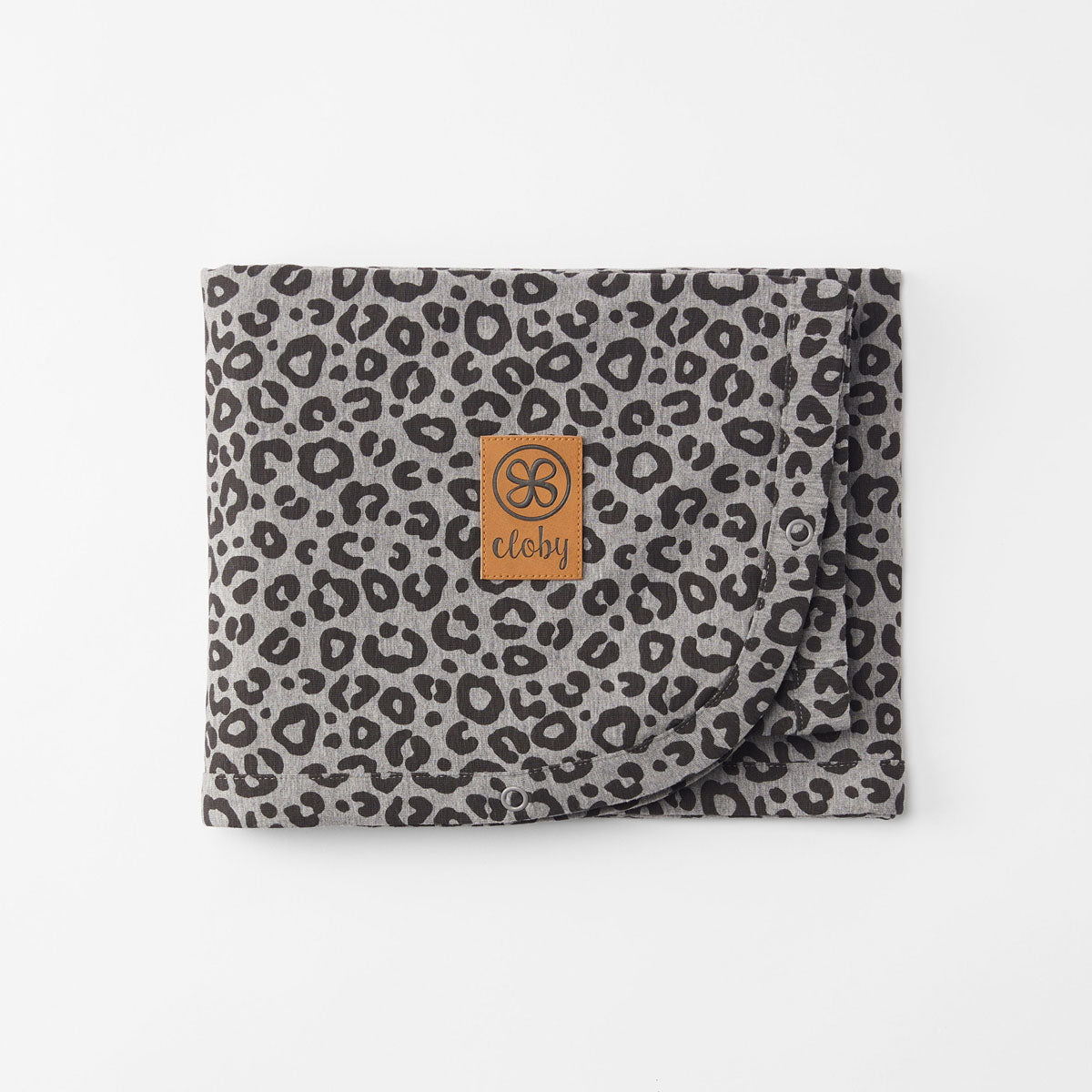 Cloby UV-Decke Leopard Grey UPF 50+ leo muster grau Sonnenschutzdecke