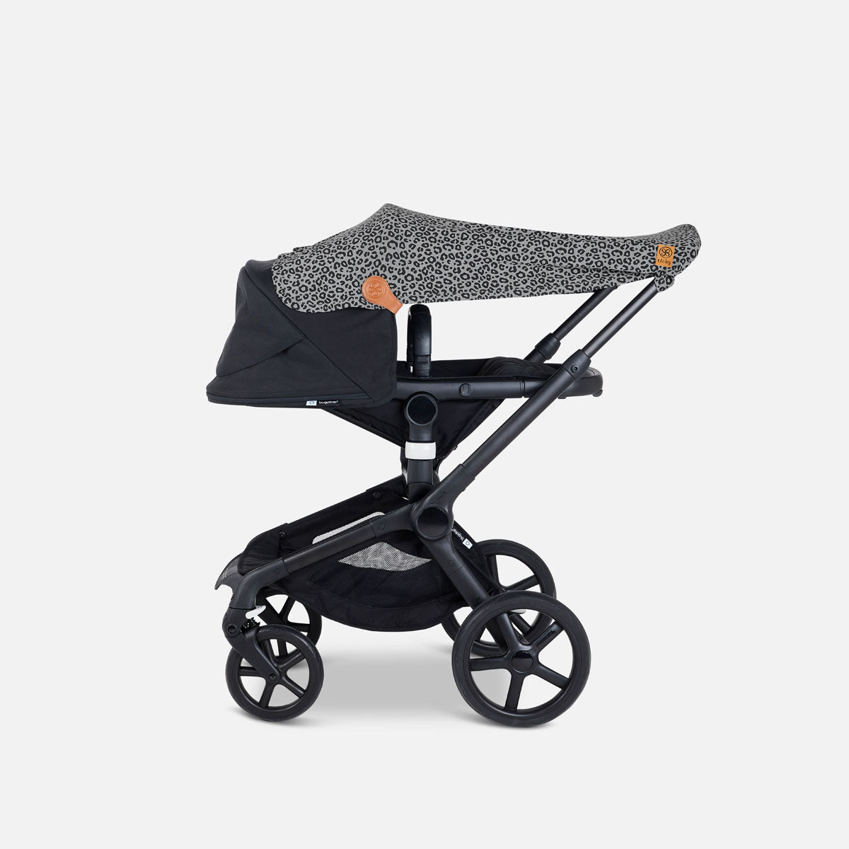 Cloby UV-Decke Leopard Grey UPF 50+ leo muster grau Sonnenschutzdecke