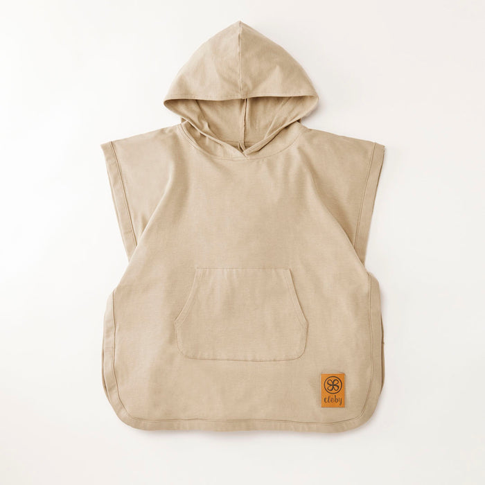 Cloby UV Poncho sand Sandy Beach Badeponcho beige