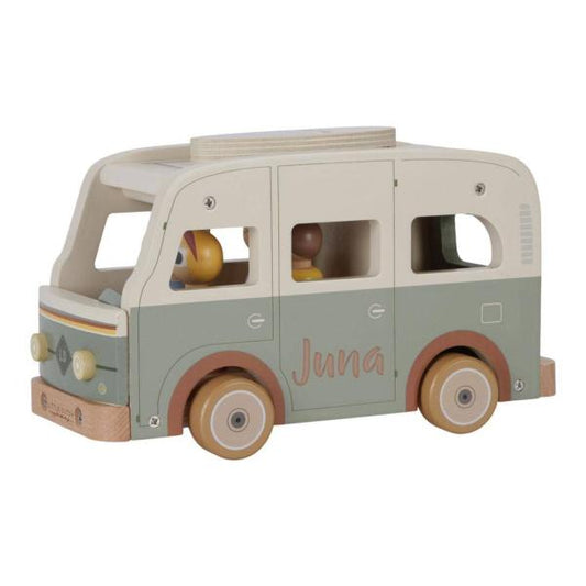 Van mit Spielfiguren, gelasert | Little Dutch